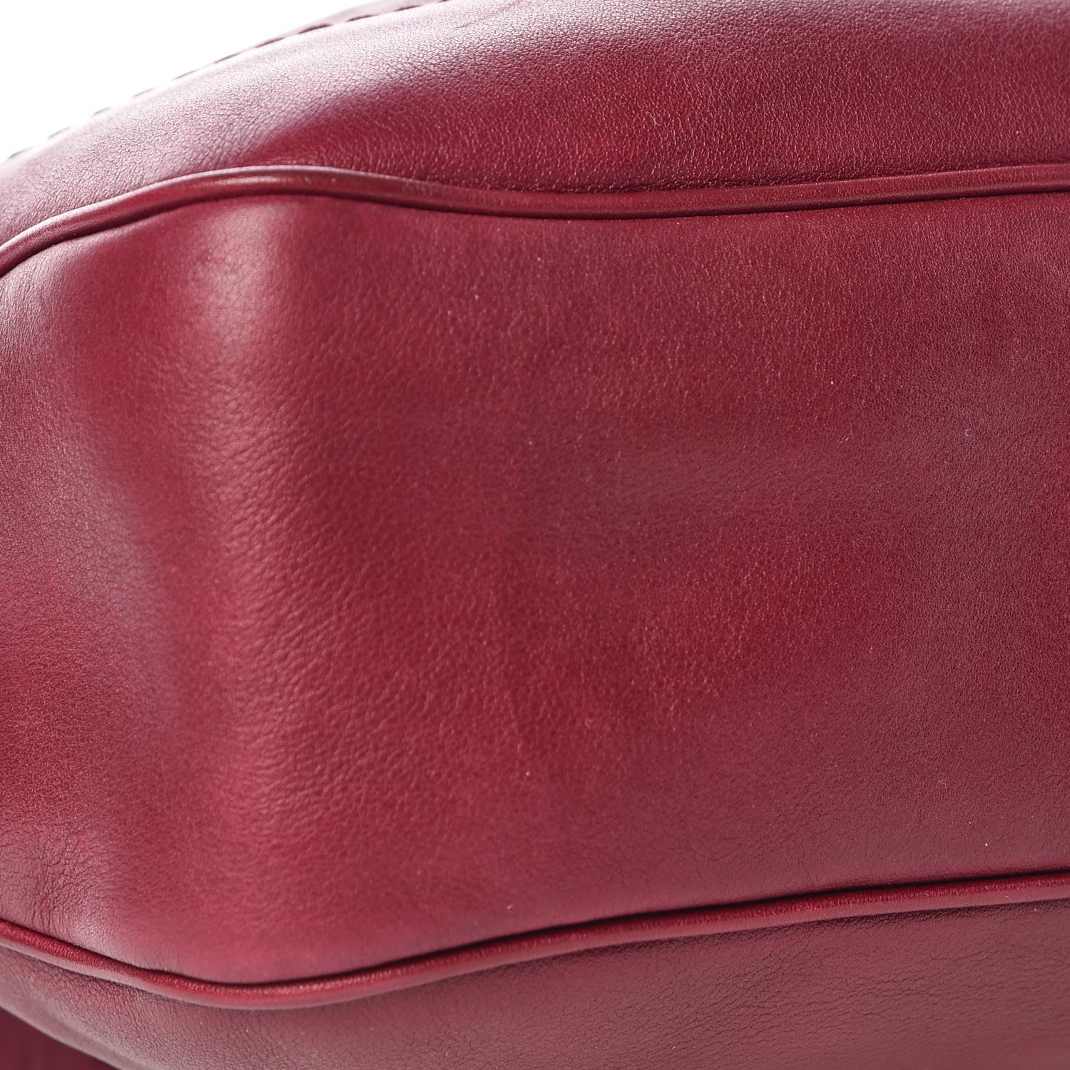 Gucci Calfskin Medium Jackie Shoulder Bag Burgundy 17 of 17
