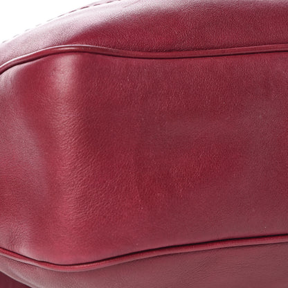 Gucci Calfskin Medium Jackie Shoulder Bag Burgundy 17 of 17