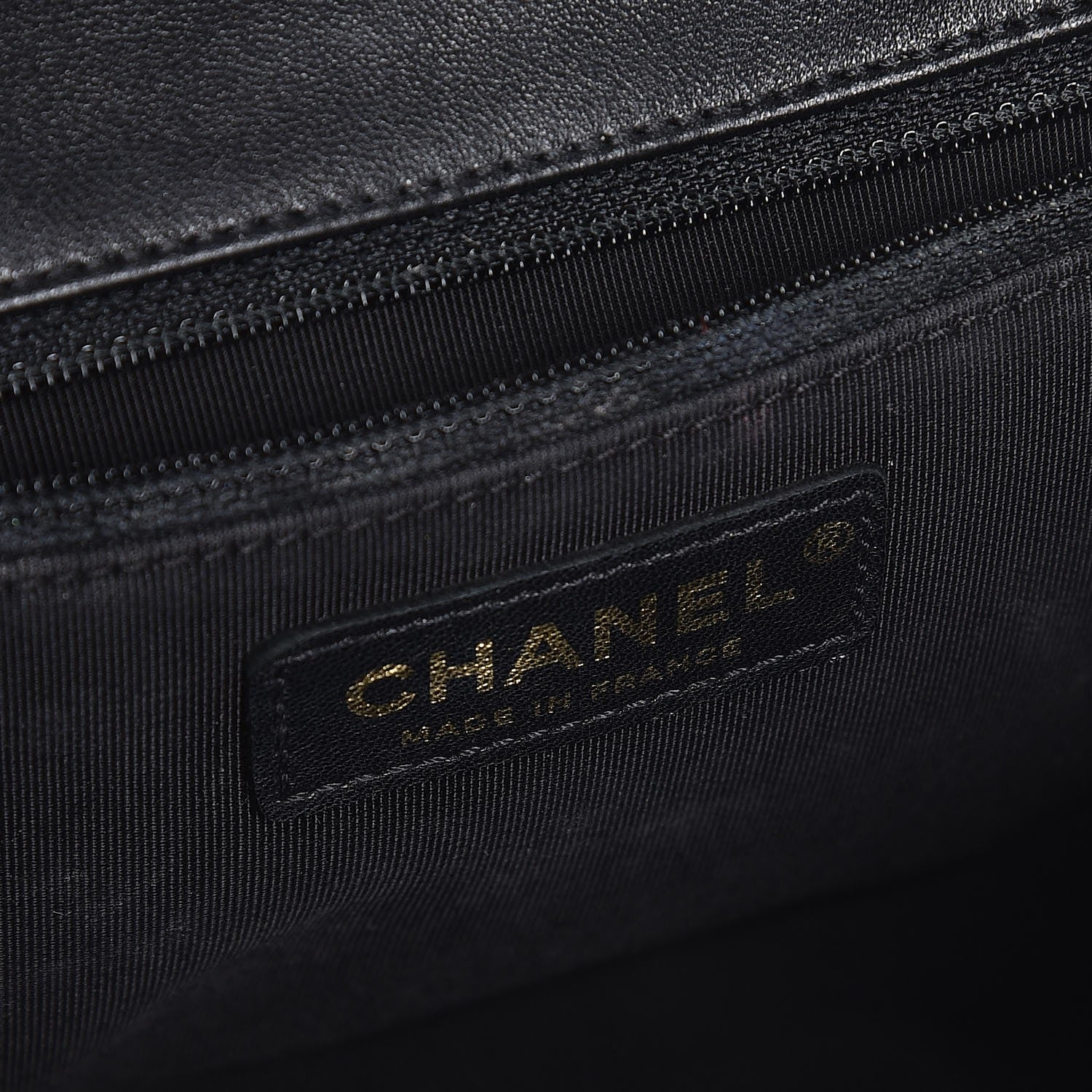 Chanel Metallic Lambskin Velvet Quilted Medium Flap Black 6 of 9