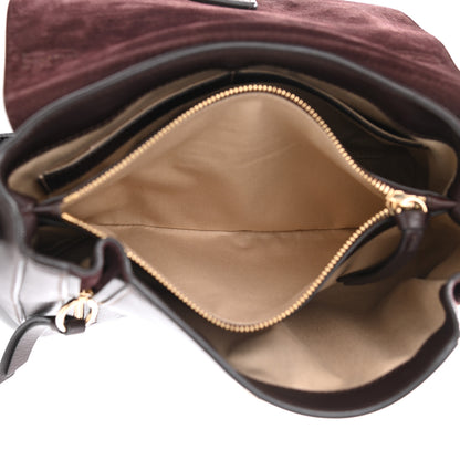 Chloe Calfskin Small Faye Day Shoulder Bag Carbon Brown 5 of 12