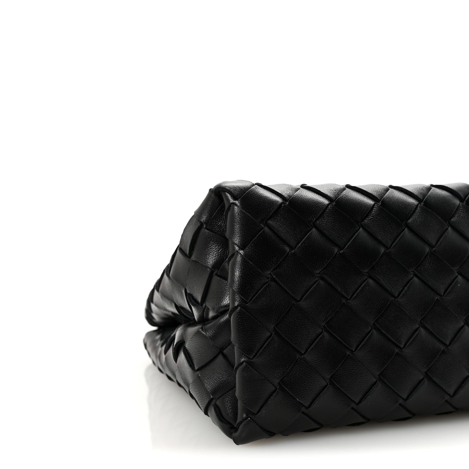 Bottega Veneta Nappa Intrecciato Small Andiamo With Chain Shoulder Bag Black 8 of 9