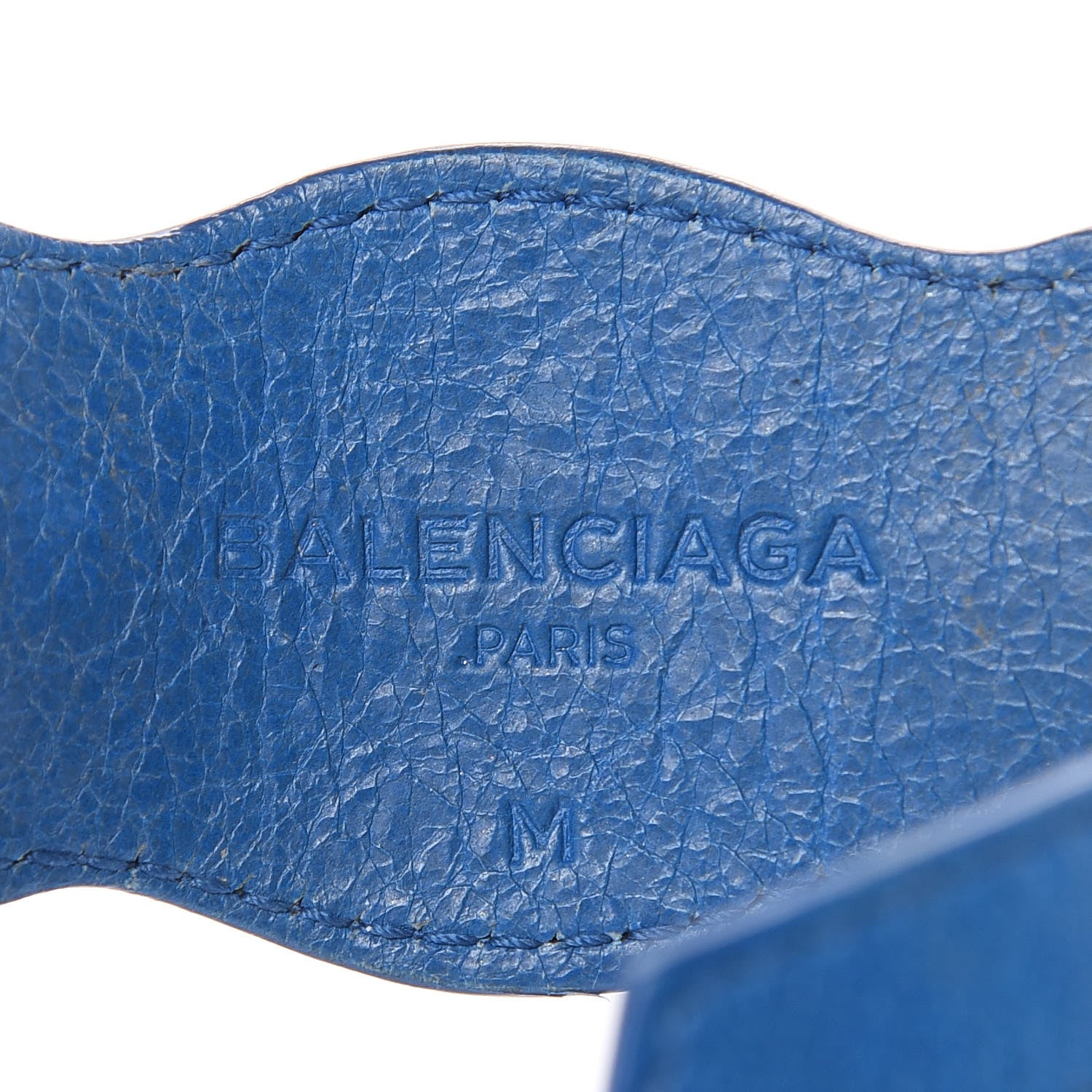 Balenciaga Agneau Arena Giant 12 Classic Hardware M Bracelet Bleu Cobalt 4 of 5
