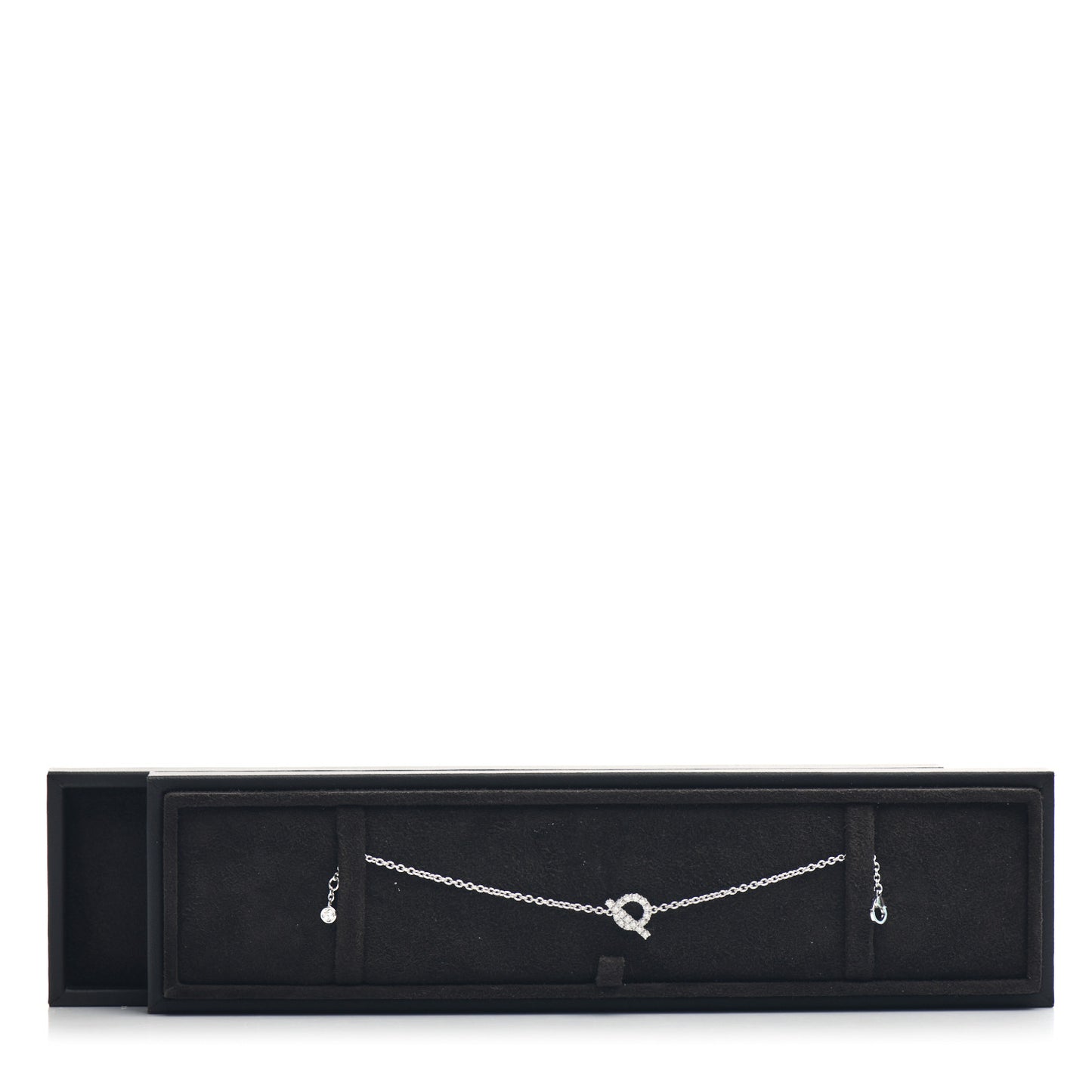 18K White Gold Diamond Finesse Bracelet ST