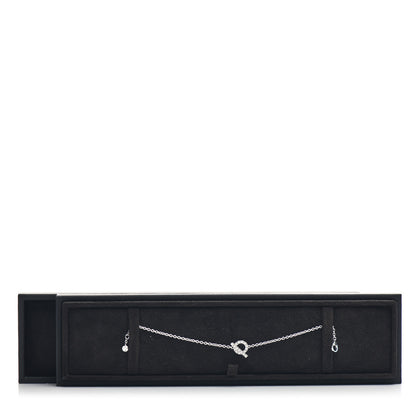 Hermes 18K White Gold Diamond Finesse Bracelet ST 5 of 5