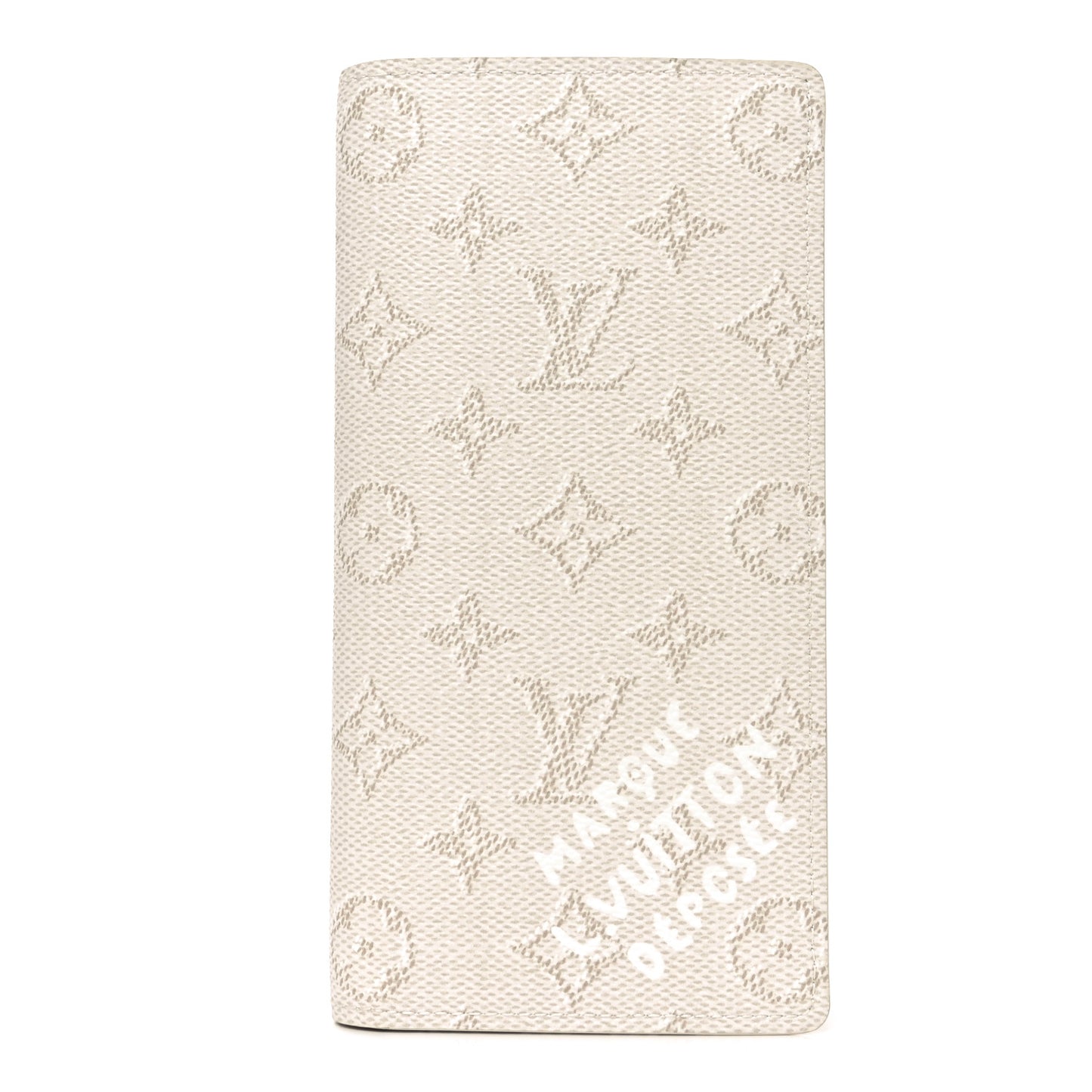 Monogram Heritage Brazza Wallet Off-White
