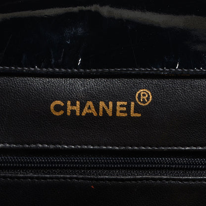 Chanel Patent XL Shopping Tote Black 9 of 9