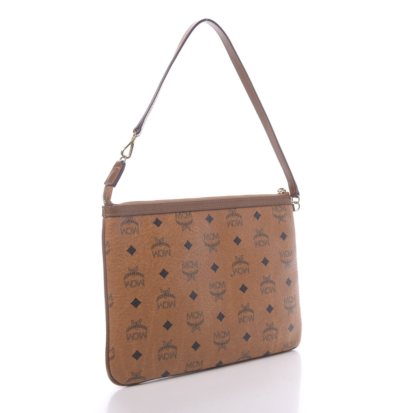 Visetos Liz Shopper Tote Pouch Cognac
