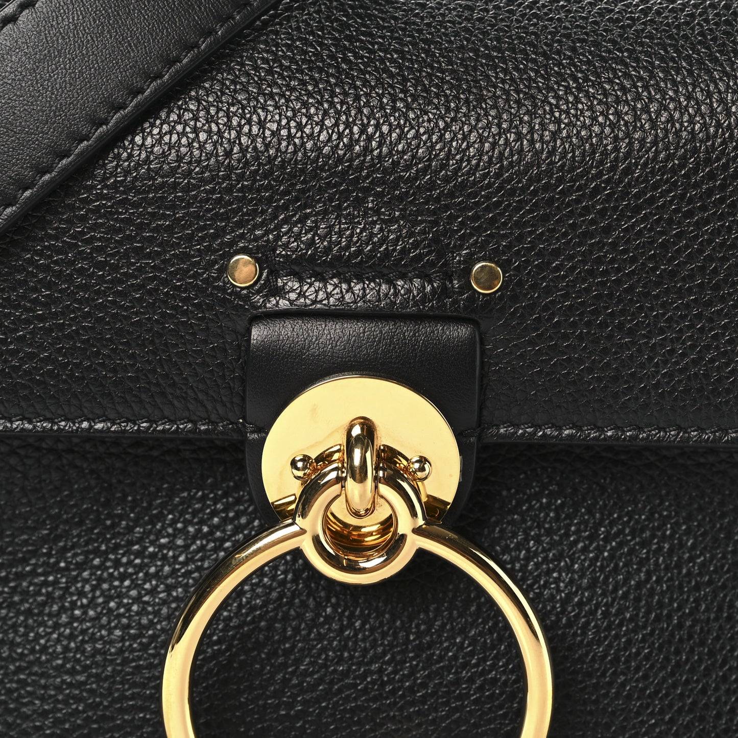 Calfskin Mini Tess Day Bag Black