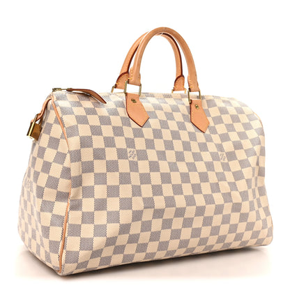 Louis Vuitton Damier Azur Speedy 35 3 of 10