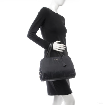 Prada Tessuto Nylon Satchel Nero Black 2 of 7