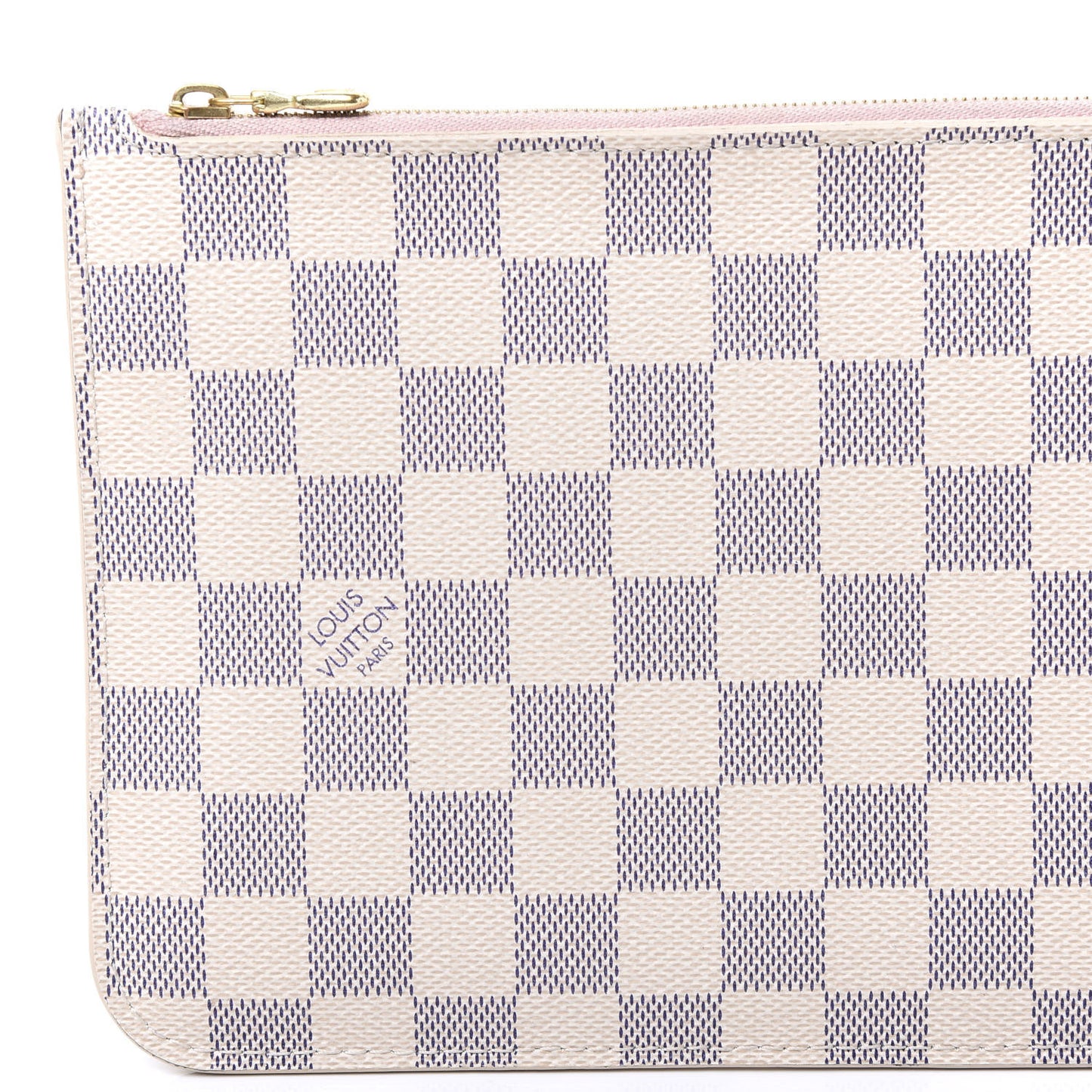 Damier Azur Neverfull MM GM Pochette Rose Ballerine