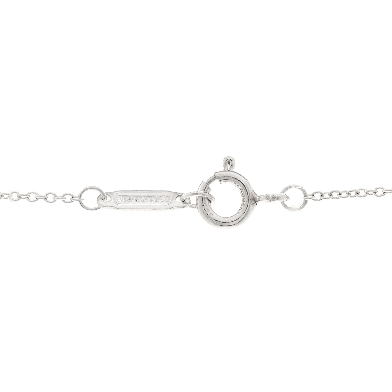 Tiffany Sterling Silver Return To Tiffany Heart Tag Pendant Chain Necklace 5 of 5