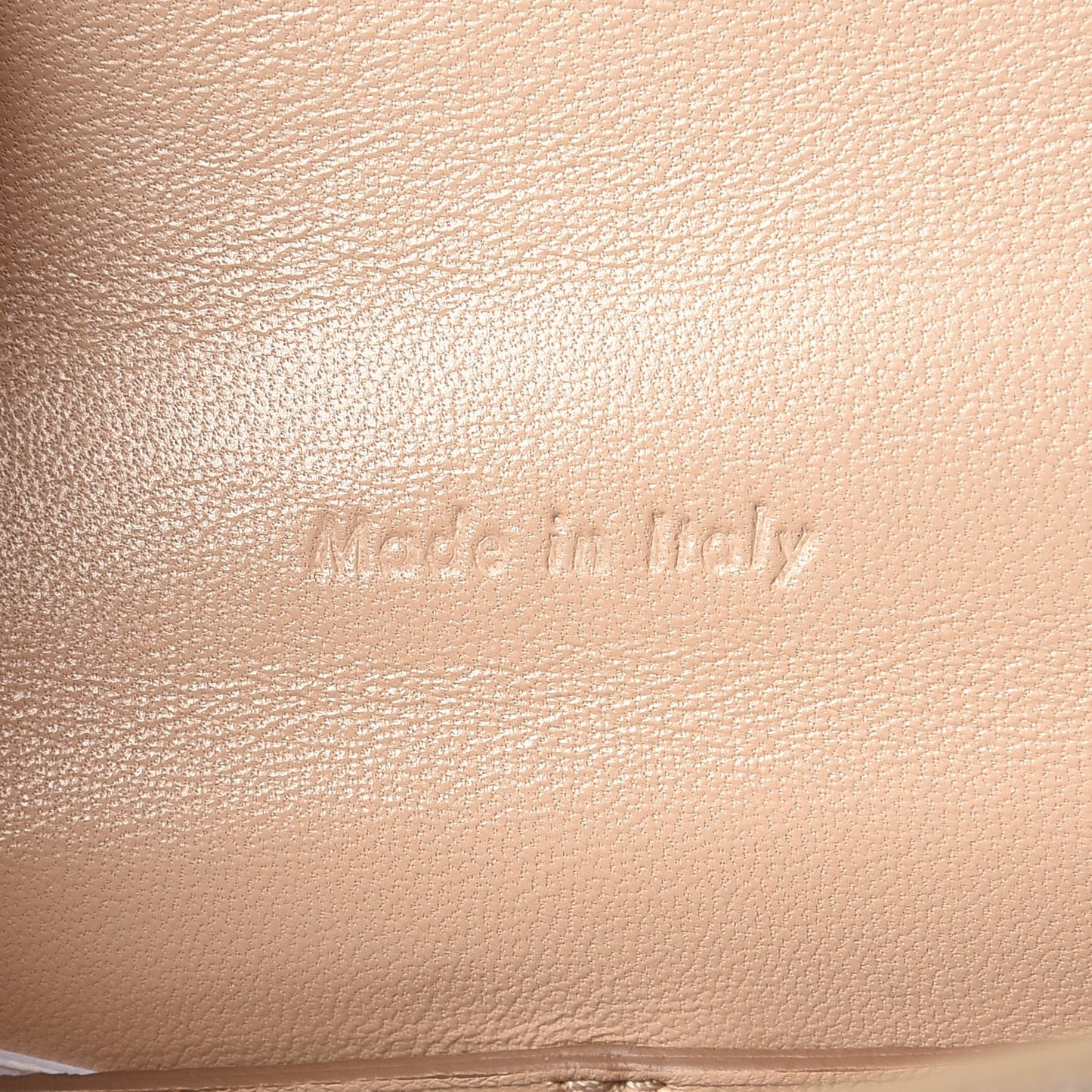Grained Calfskin Compact Trotteur Ballerina