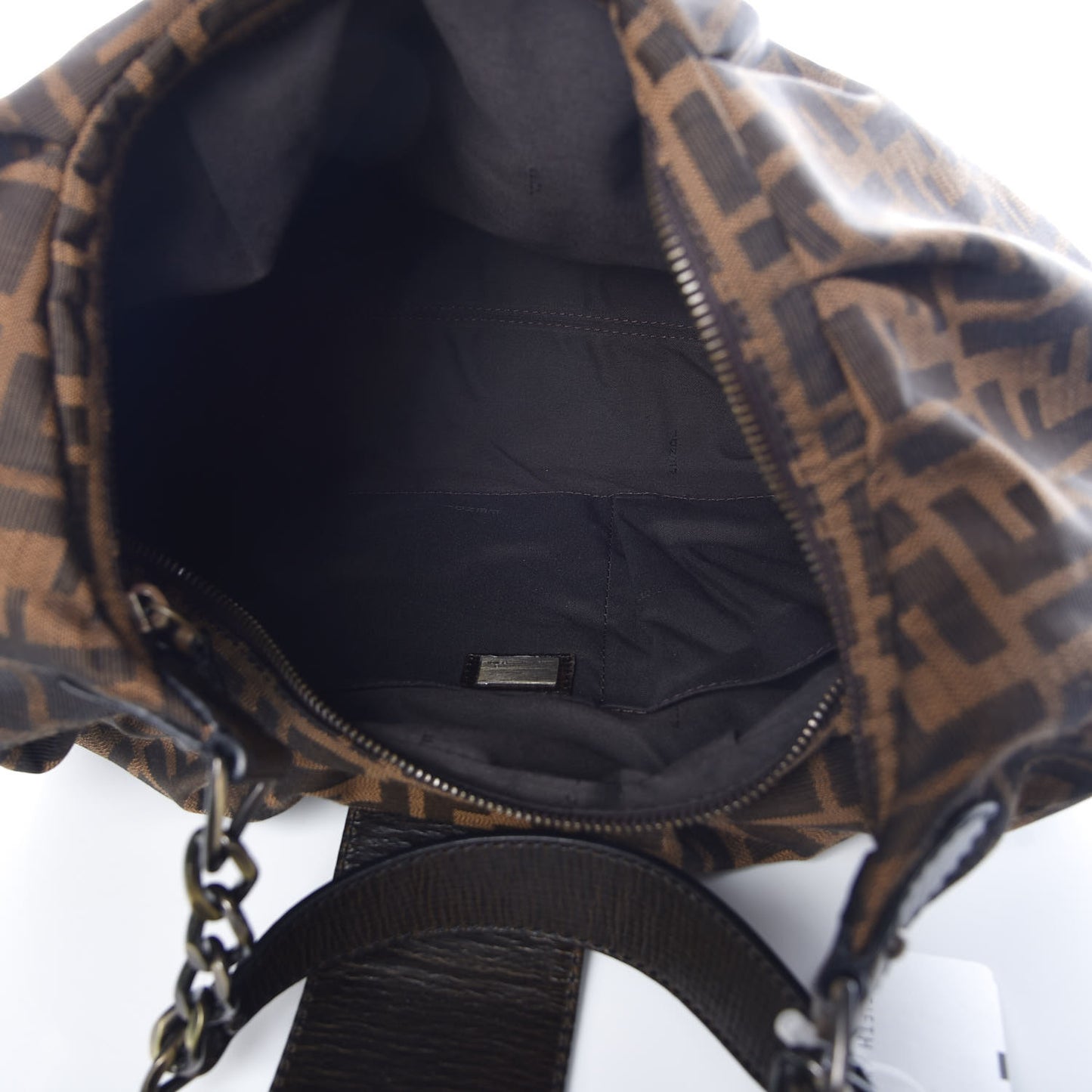 Zucca B Buckle Hobo Tobacco Castagna