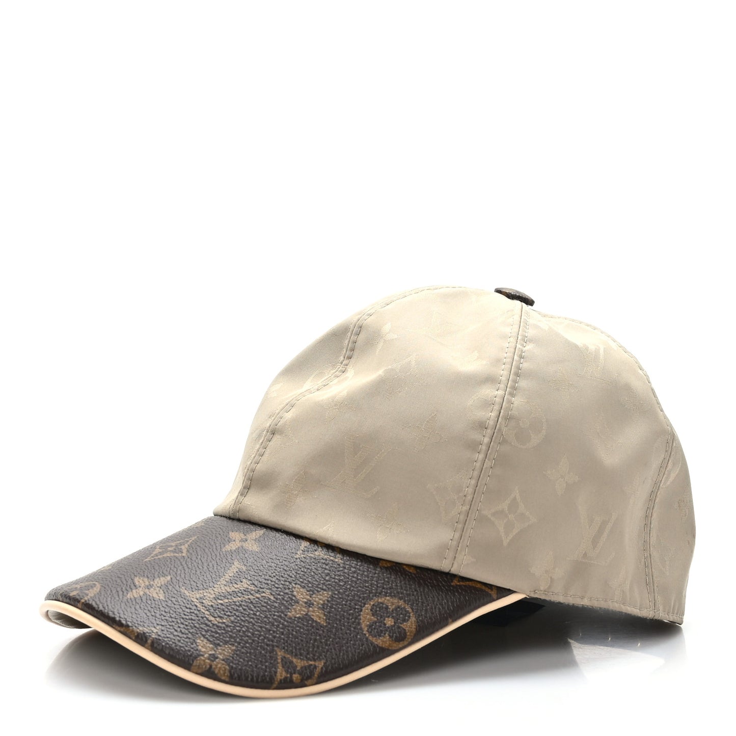 Monogram Polyester Silk LV Get Ready Cap Beige