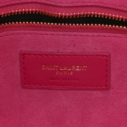Saint Laurent Smooth Calfskin Le 5 A 7 Hobo Bubblegum 6 of 10