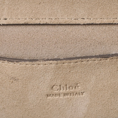 Chloe Calfskin Suede Small Pixie Bag Nougat 8 of 9