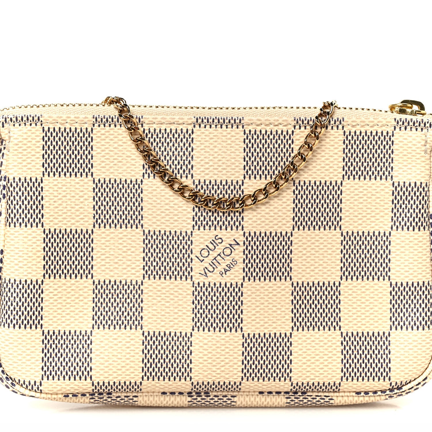 Louis Vuitton Damier Azur Mini Pochette Accessories 8 of 10