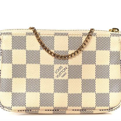 Louis Vuitton Damier Azur Mini Pochette Accessories 8 of 10