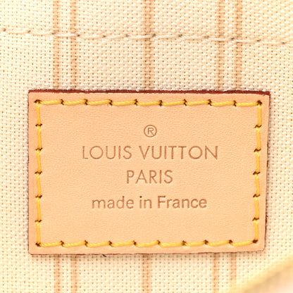 Louis Vuitton Damier Azur Neverfull MM GM Pochette 6 of 9
