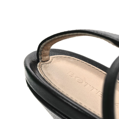 Bottega Veneta Lambskin Stretch Multi Strap 90mm Sandals 39.5 Black 11 of 12