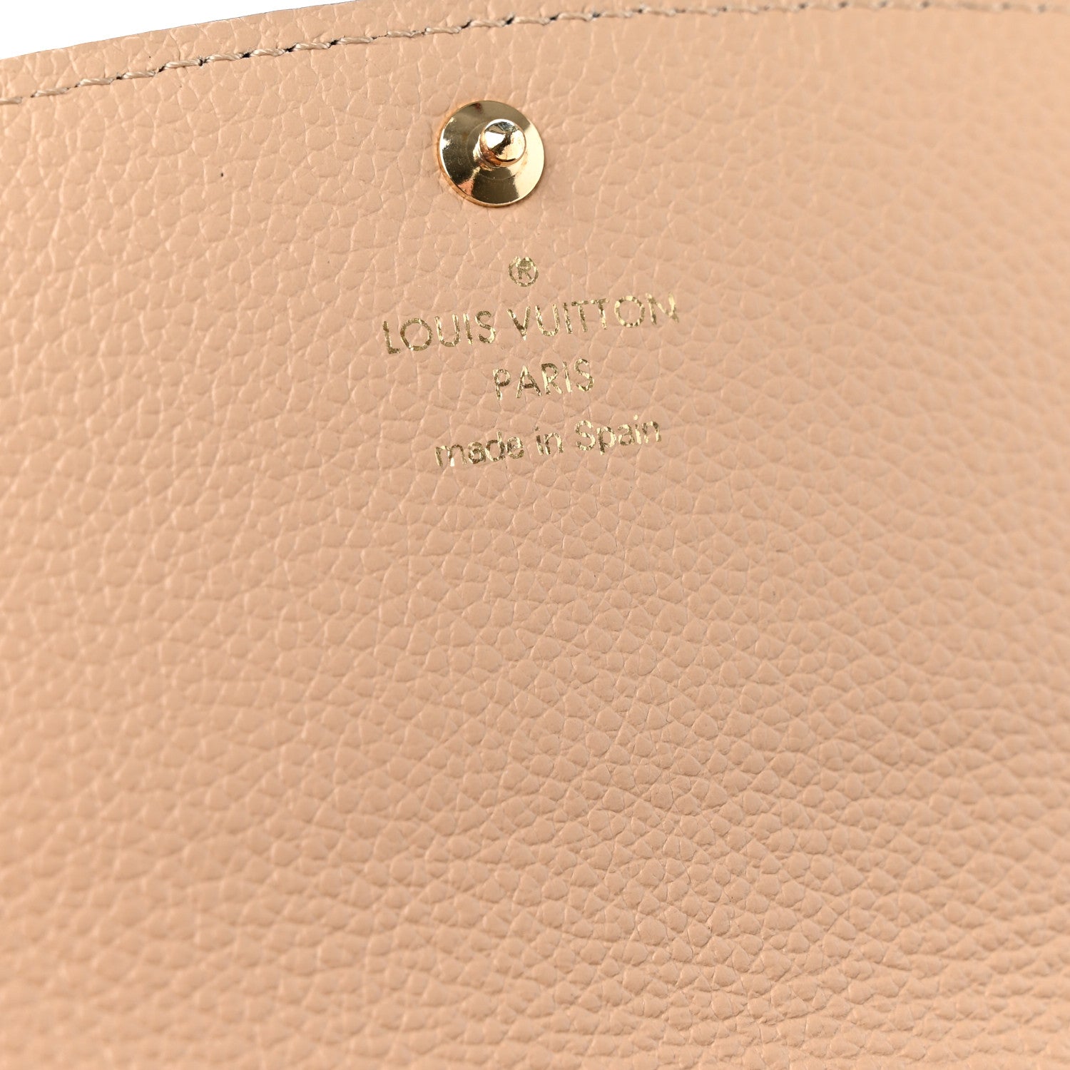 Louis Vuitton Empreinte Emilie Wallet Black Dune 6 of 6