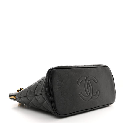 Chanel Caviar Quilted Shoulder Bag Black 4 of 11