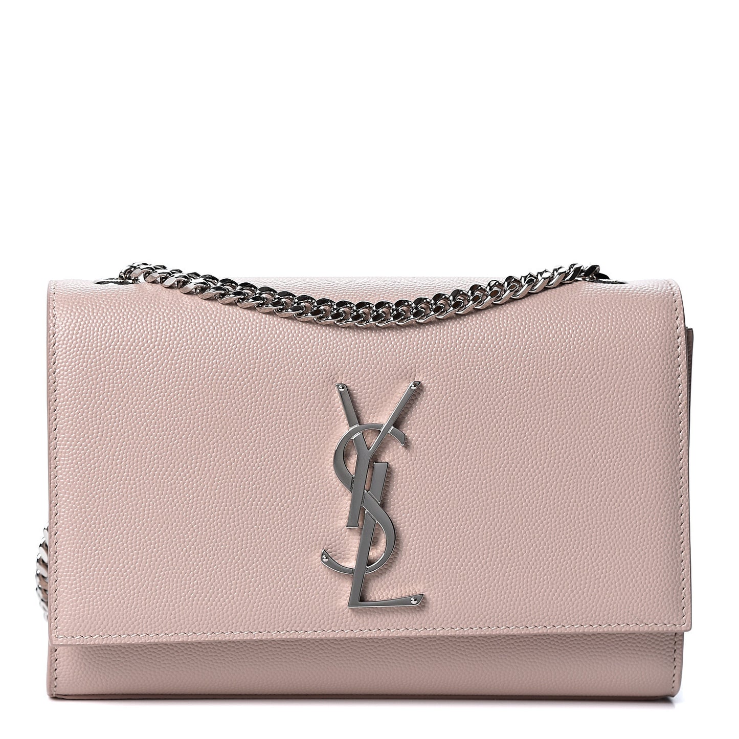 Grain De Poudre Small Monogram Kate Satchel Marble Pink