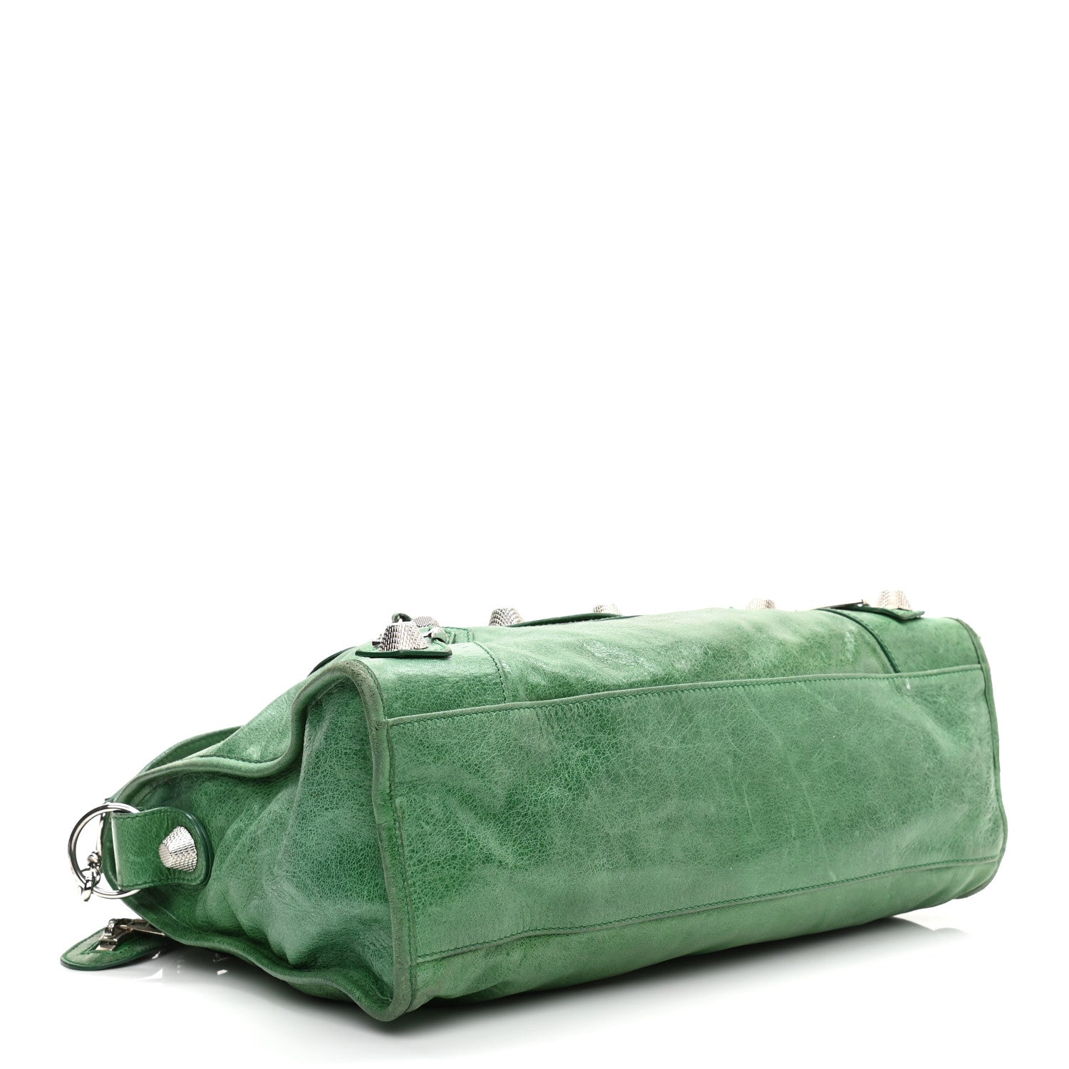 Balenciaga Agneau Giant 21 Silver Hardware City Vert Gazon 3 of 18