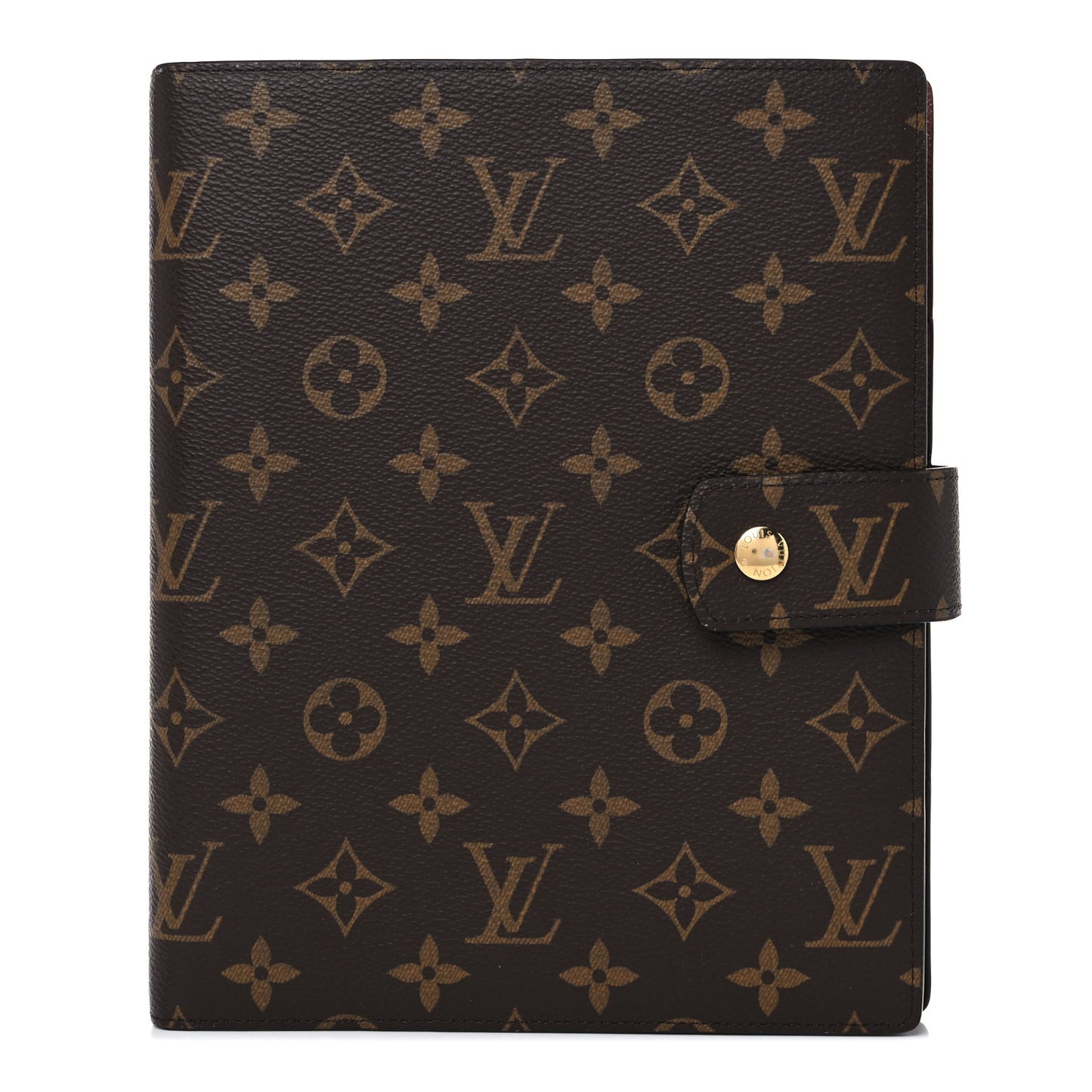 Monogram Large Ring Agenda Cover
