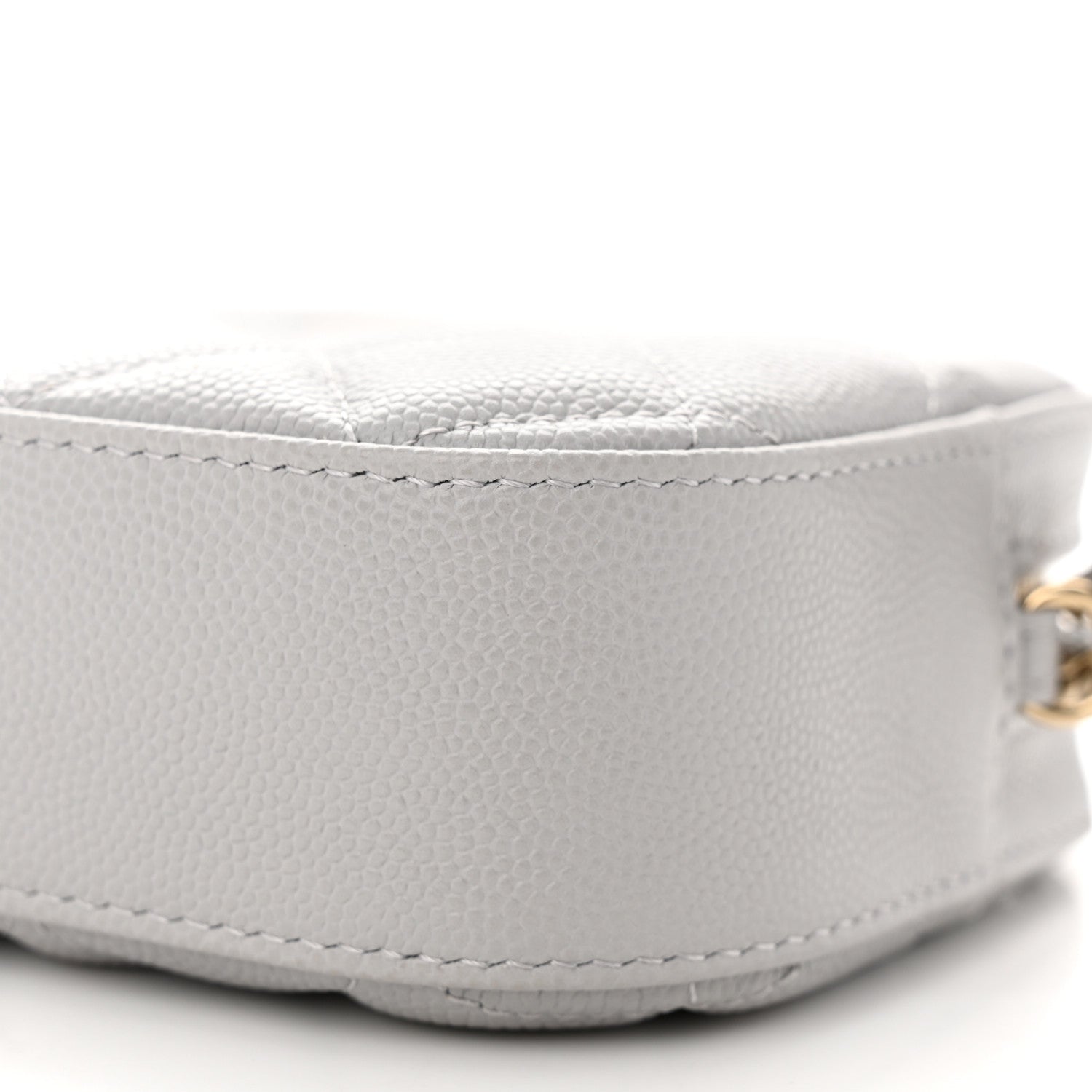 Chanel Caviar Quilted Camera Case Grey 11 of 12