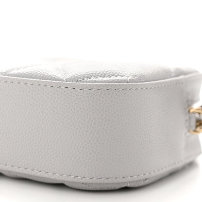 Chanel Caviar Quilted Camera Case Grey 11 of 12