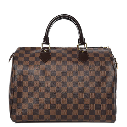 Louis Vuitton Damier Ebene Speedy 30 1 of 12