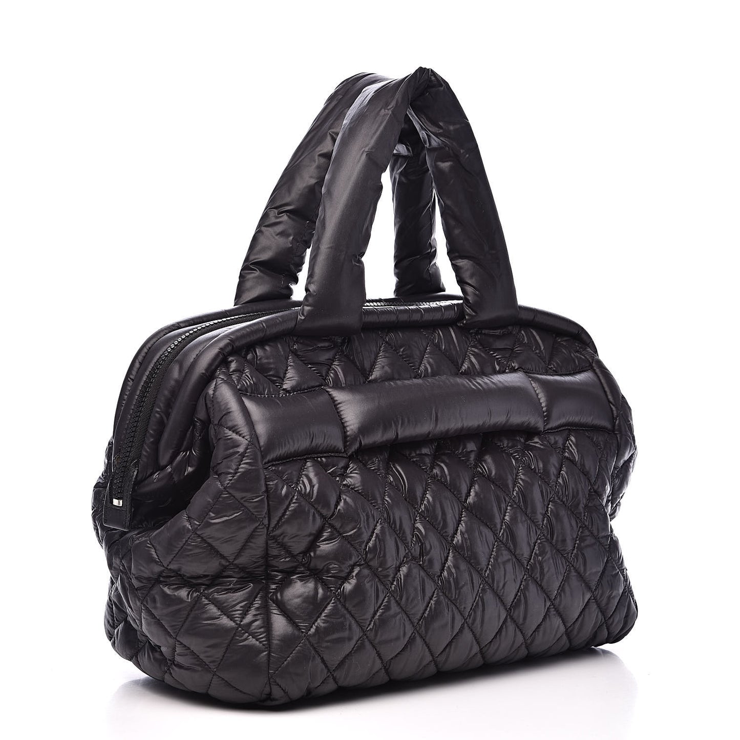 Nylon Coco Cocoon Bowler Black