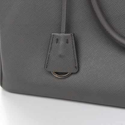 Prada Saffiano Medium Galleria Double Zip Tote Marmo 8 of 12