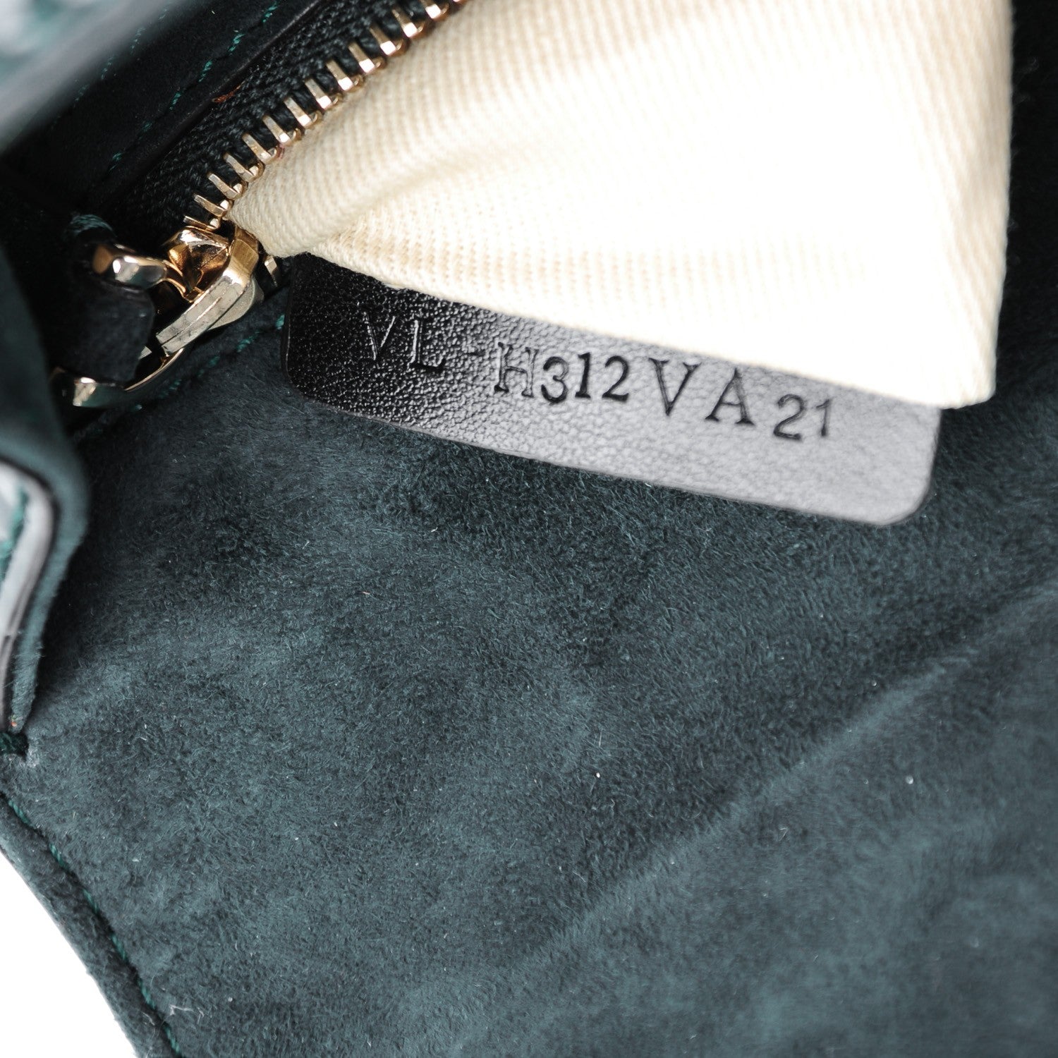 Valentino Garavani Patent Monochrome Mini Glam Lock Rockstud Flap Dark Green 8 of 8