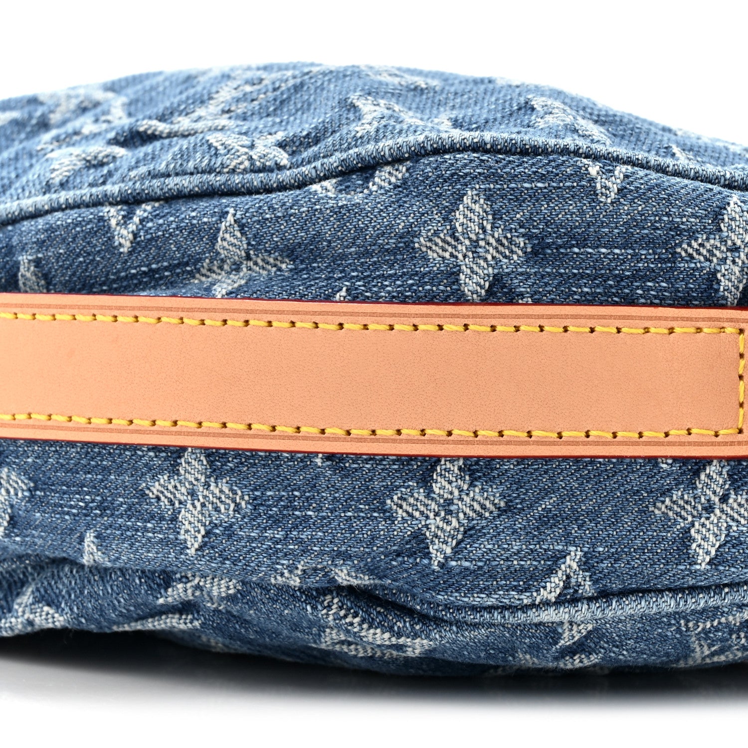 Louis Vuitton Monogram Denim Croissant MM Blue 10 of 14
