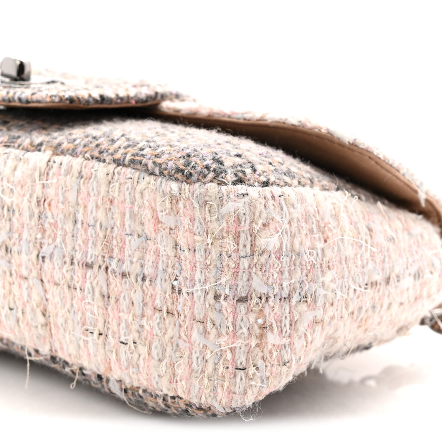 Chanel Tweed Medium Fantasy Flap Grey Grey 10 of 10