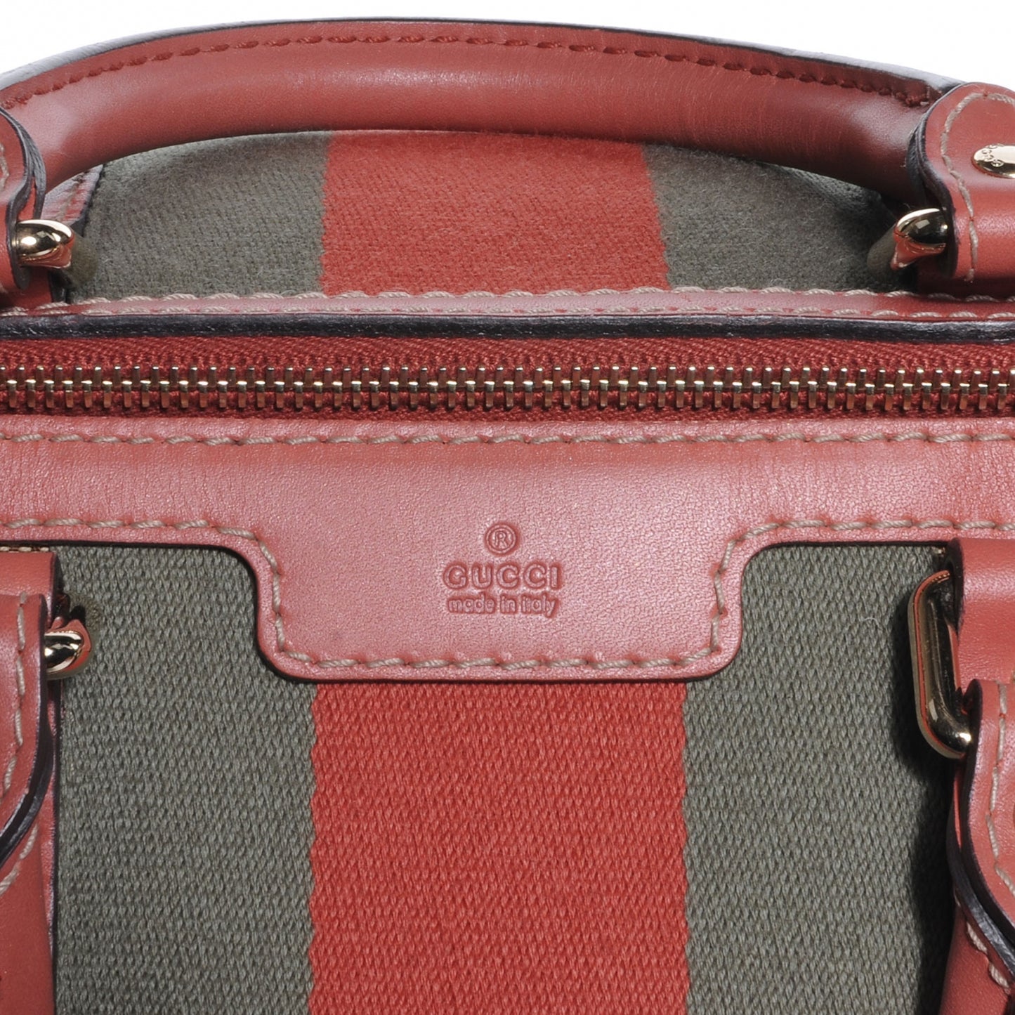 Monogram Vintage Web Medium Boston