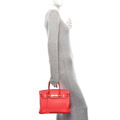 Hermes Togo BIRKIN 30 Rose Jaipur 2 of 11