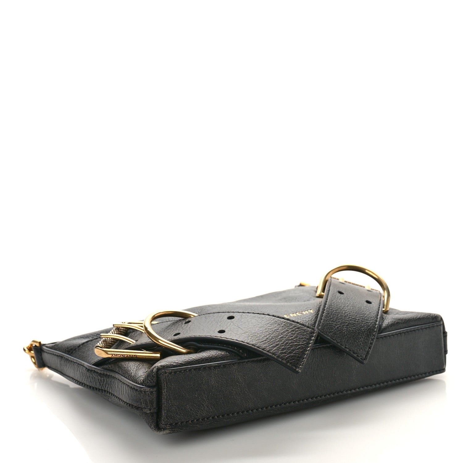 Givenchy Aged Calfskin Mini Voyou Boyfriend Party Bag Black 4 of 8