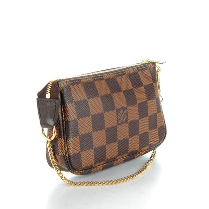 Louis Vuitton Damier Ebene Mini Pochette Accessories 3 of 7