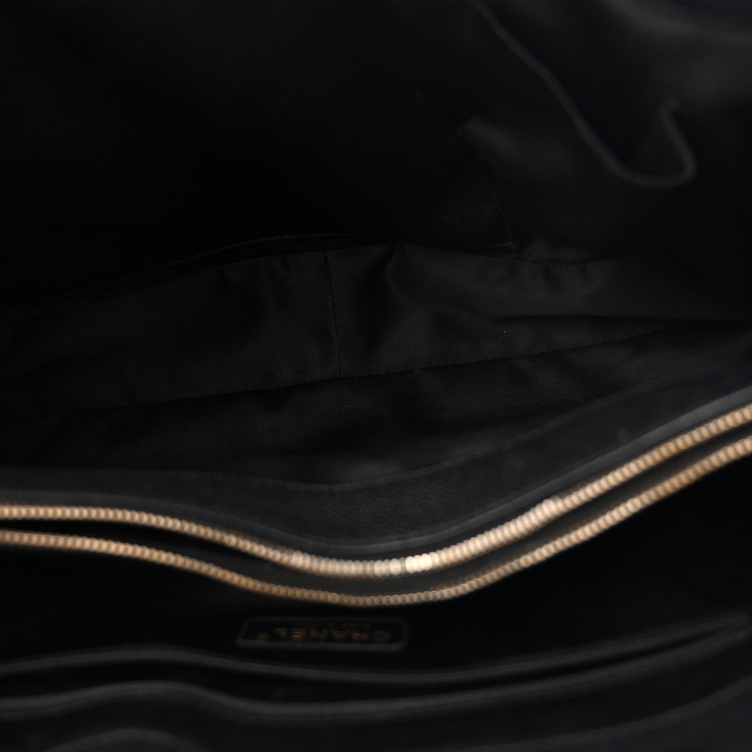 Chanel Caviar Quilted XL Grand Shopping Tote GST Black 5 of 16
