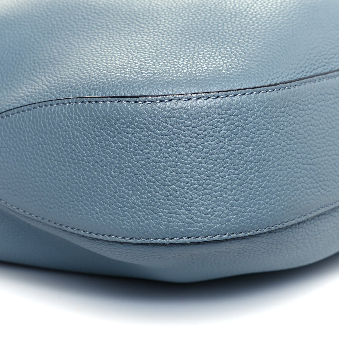 Soft Grained Calfskin Large Jackie Hobo Light Blue