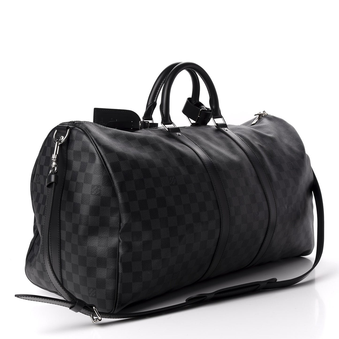 Damier Graphite Keepall Bandouliere 55