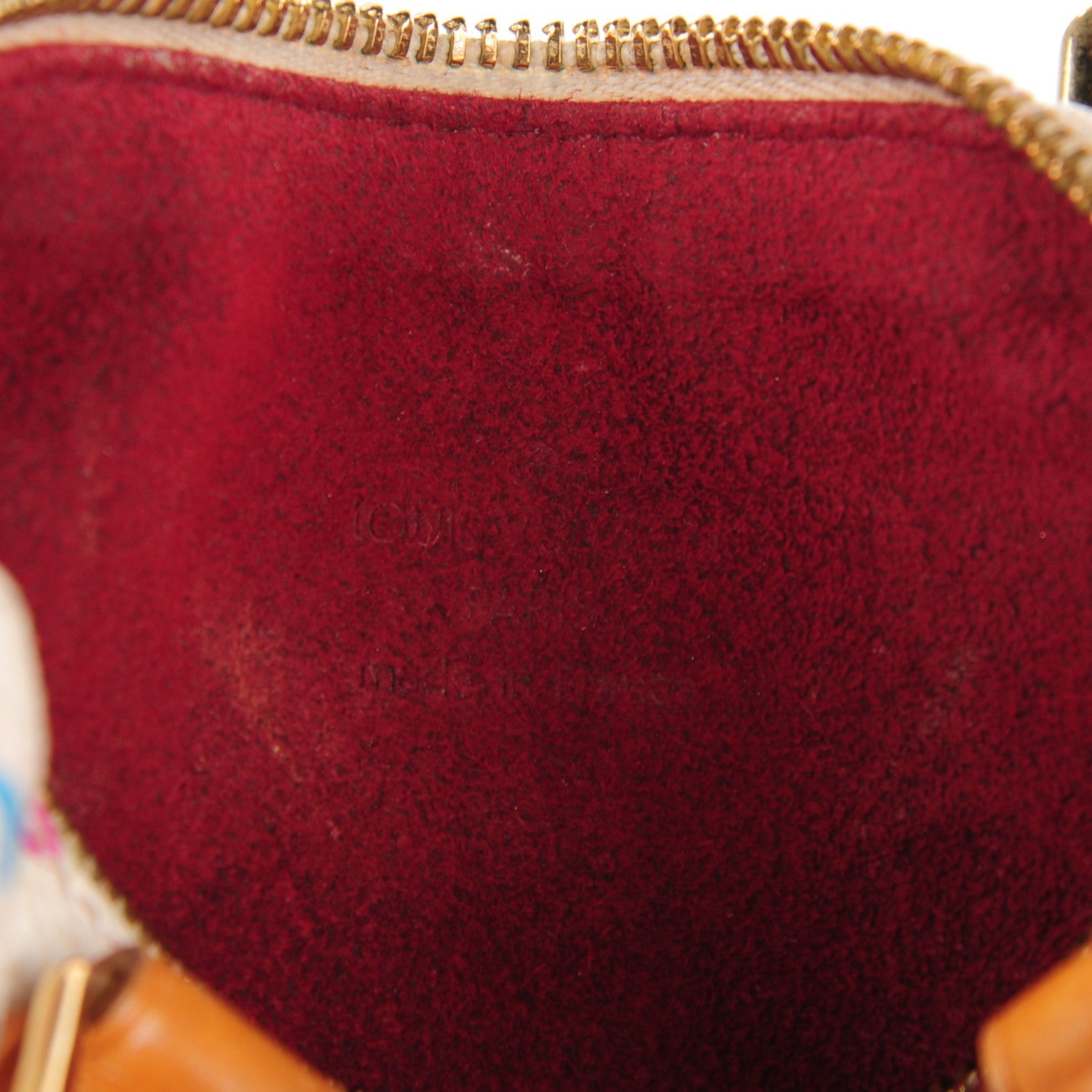 Louis Vuitton Monogram Multicolor Mini Sac HL Speedy White 6 of 6