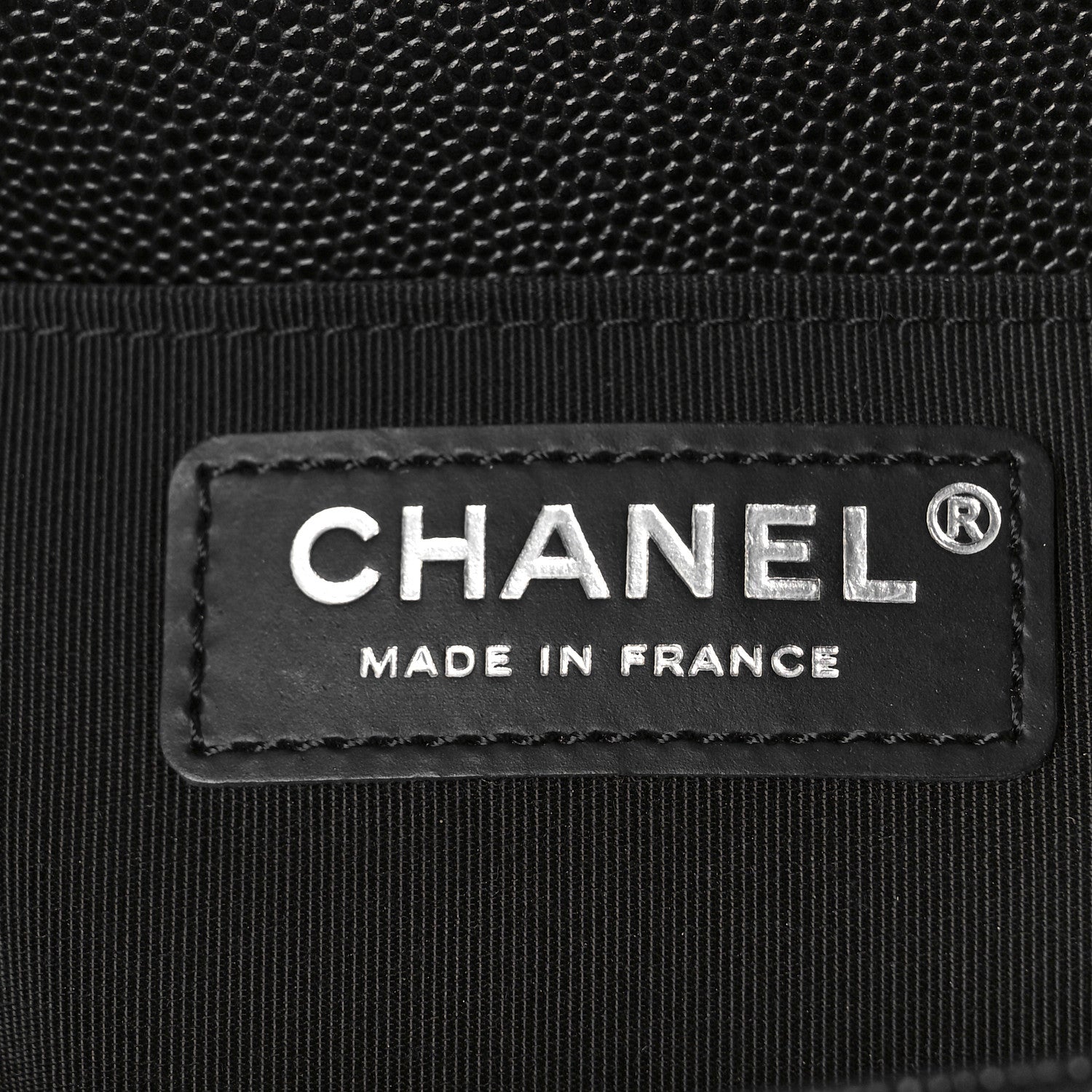 Chanel Caviar Quilted Medium Boy Flap Black 6 of 10
