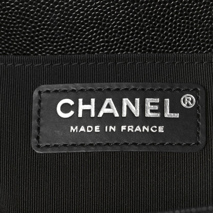 Chanel Caviar Quilted Medium Boy Flap Black 6 of 10
