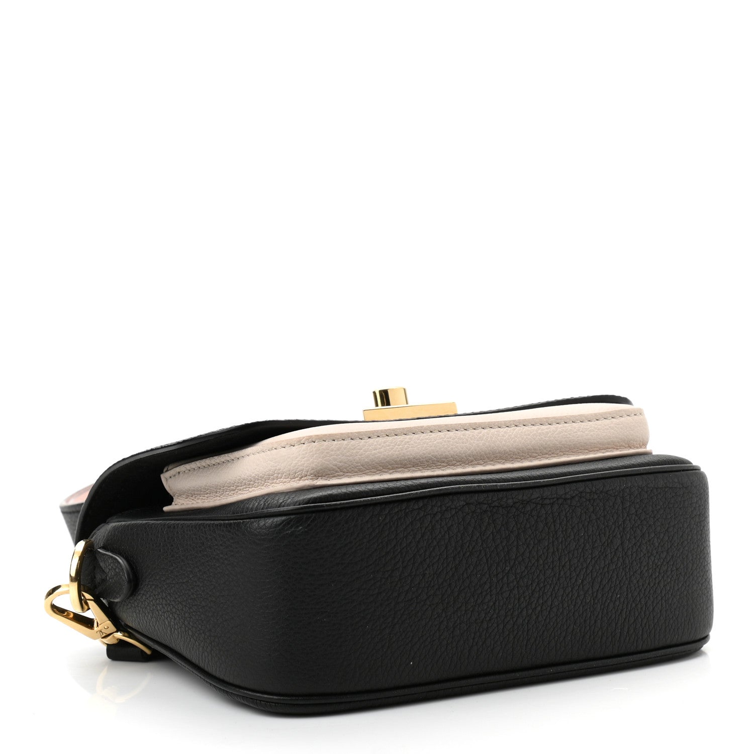 Louis Vuitton Grained Calfskin Lockme Tender Black 4 of 9