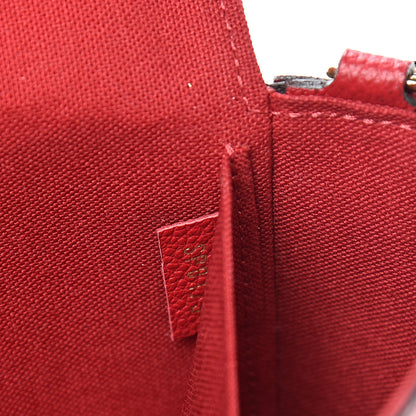 Louis Vuitton Empreinte Pochette Felicie Chain Wallet Cherry 8 of 13